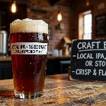 Craft Beer (Local IPA, Lager, or Stout)