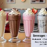 Milkshake (Vanilla, Chocolate, Strawberry, or Oreo)